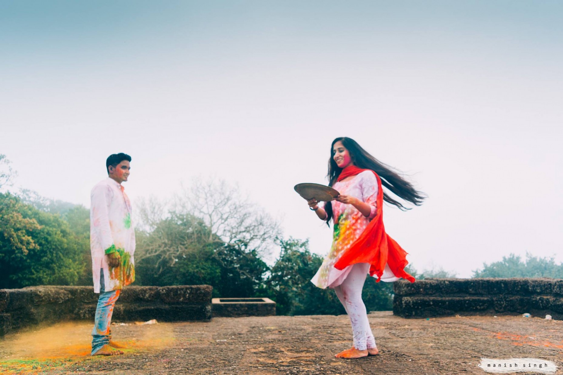 Manish Singh Photography Amita Holi2