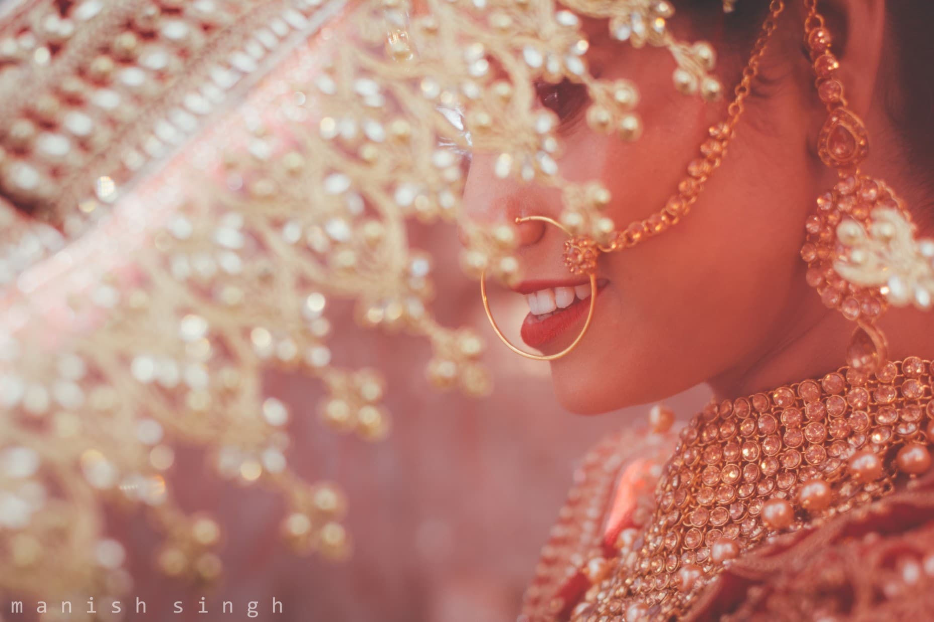 Manish Singh Photography Bride portrait