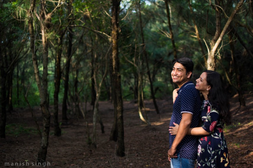 pre-wedding photo shoot