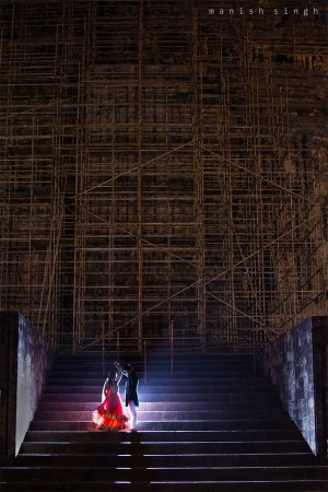 Manish Singh Photography Pre-wedding Konark night..