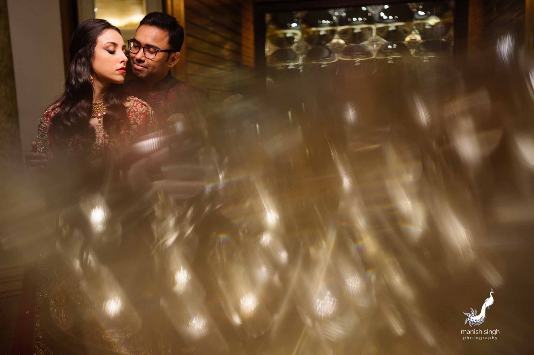 classic Couple portrait in  Mayfair lagoon bhubaneswar