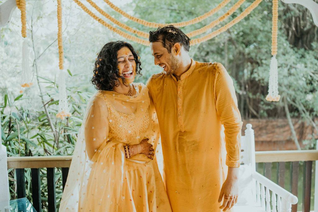 Haldi ceremony in Mayfair lagoon Bhubaneswar